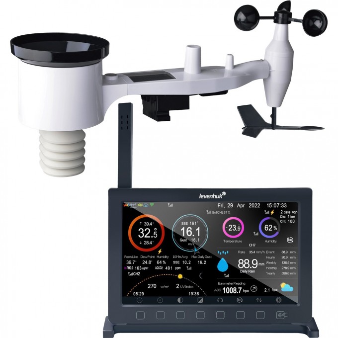 Метеостанция LEVENHUK WEZZER PRO LP500 83221 Метеостанция LEVENHUK WEZZER PRO LP500 83221
